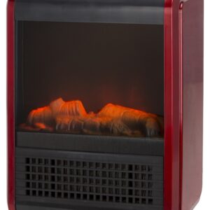 PowerZone TNP-2008I-E3 Ceramic PTC Heater, 10 A, 120 V, 600/1200 W, 2-Heat Setting, Red
