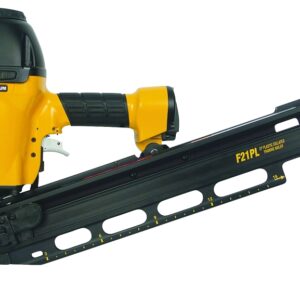 Bostitch F21PL Framing Nailer, 20-1/4 in L x 5-1/8 in W x 14-1/4 in H Dimensions, 60 Magazine, 21 deg Collation