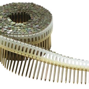 Duo-Fast 504605 Siding Nail, 2-1/4 in L, Electro-Galvanized, Round Head, Ring Shank