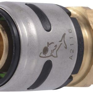 SharkBite EvoPEX K134A Adapter, 3/4 in, Push-Fit x MHT, 160 psi Pressure