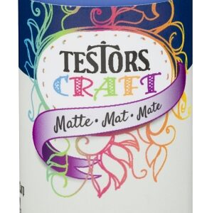 Testors 297431A Acrylic Craft Paint, Matte, Royal Blue, 2 oz, Bottle