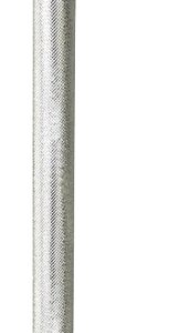 Medline G5-012CRX1 Grab Bar, 300 lb, Steel, Chrome, Wall