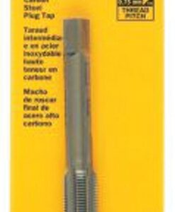 Irwin 8341 Thread Tap, 11 mm- 1-1/2 Thread, Plug Tap Thread, 4-Flute, HCS