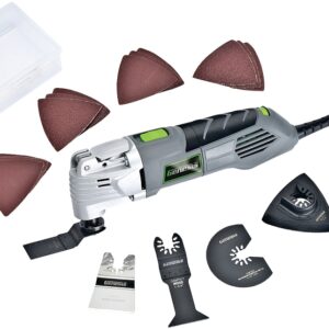 Genesis GMT35T Oscillating Tool, 3.5 A, 10,000 to 20,000 opm, 3.7 deg Oscillating