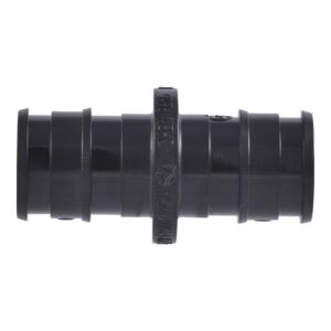 SharkBite UA008A5 Expansion Coupling, 1/2 in, Barb, Polymer, Black, 80, 100, 160 psi Pressure