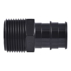 SharkBite UA134A5 Expansion Reducing Coupling, 3/4 in, Barb, Plastic, Black, 80, 100, 160 psi Pressure