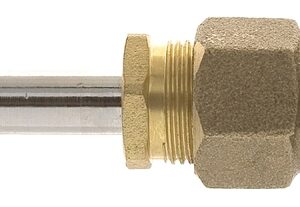 Danco 17099B Hot/Cold Stem, Brass, 5.09 in L, For: Price Pfister Bath Beaux Art Models 10 and 12 D.L.H