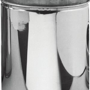 Selkirk 206006 Chimney Pipe, 6 in ID, 8 in OD, 6 in L, Stainless Steel