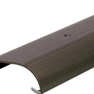 M-D TH009 81810 Top Threshold, 36 in L, 4 in W, Aluminum, Bronze