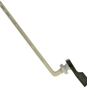 ProSource PMB-205-3L Toilet Flush Lever, Front, 9 in L Flush Arm, Plastic, Chrome