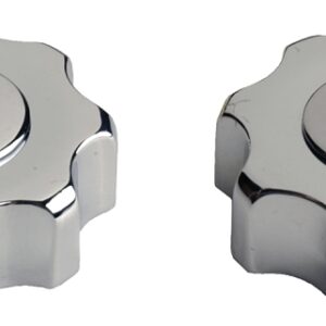 Danco 88302 Faucet Handle, Zinc, Chrome Plated, For: Price Pfister Two Handle Kitchen, Lavatory and Tub/Shower Faucets