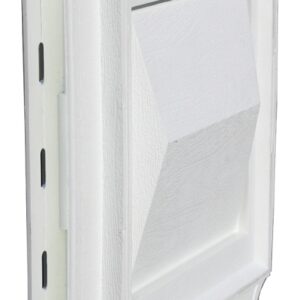 Builder's Best 111716 Vent Hood Faceplate, Plastic, White, Woodgrain