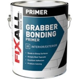 FixALL F507001 Bonding Primer, 400 to 450 sq-ft/gal Coverage Area, White, 1 gal