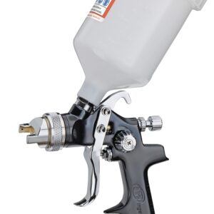 Ingersoll Rand 210G Spray Gun, 0.05 in Nozzle, Gravity Feed Throttle, 11 cfm Air, 60 psi Air