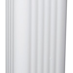 Amerimax M0793 Traditional Downspout, 3 in W, 4 in L, Vinyl, White
