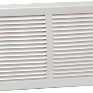 Imperial RG0019 Return Air Grille, 13-1/4 in L, 7-1/4 in W, Steel, White