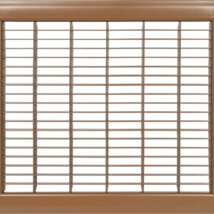 Imperial RG1184 Air Grille, 8 in L, 10 in W, Steel, Brown