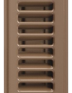 Imperial RG2002 Floor Register, Steel, Brown