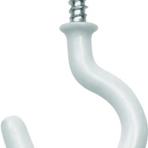 OOK 50357 Mug Hook, 1-1/4 in L, Vinyl-Coated
