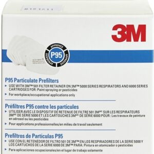 3M 5P71P10-C Particulate Pre-Filter, For: 3M 52P71, R5211, R6211, R6311, R7512 Respirators
