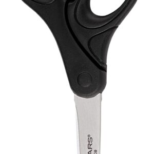 Fiskars 1067259 Scissors, 8 in OAL, Stainless Steel Blade, Ergonomic Handle, Black Handle