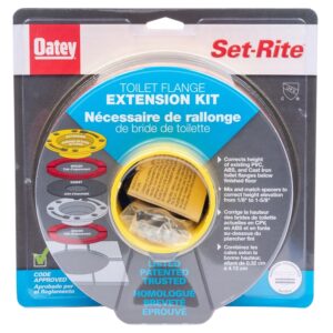 Oatey Set-Rite Series 43400 Toilet Flange Extension Kit