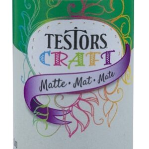 Testors 292423A Acrylic Craft Paint, Matte, Green, 2 oz, Bottle