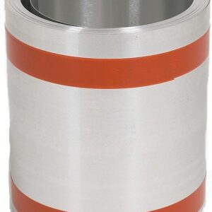 Amerimax 66306 Roll Valley Flashing, 10 ft OAL, 6 in OAW, Aluminum