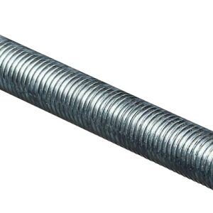 National Hardware N179-556 Threaded Rod, 3/4-10 Thread, 36 in L, A Grade, Steel, Zinc, UNC Thread