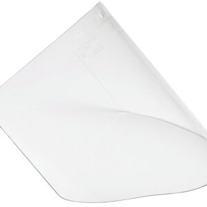 3M 90030-80000T Faceshield Window, Polycarbonate, Clear