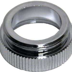 Danco 10510 Aerator Adapter, 55/64-27 x 13/16-24 in, Male x Female Thread, Brass, Chrome Plated