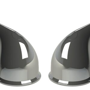 Danco 10537 Faucet Handle, Zinc, Chrome Plated, For: Delta Two Handle Lavatory Faucets