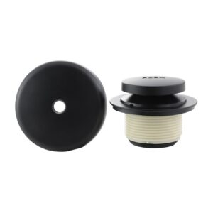 Danco 11081 Tub Drain Trim Kit With Overflow, Brass, Black, Matte, For: 1-1/2 in and 1-7/8 in Drain Shoes