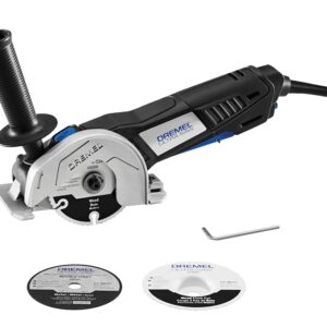 Dremel Ultra Saw US40-04 Corded Compact Saw Tool Kit, 7.5 A, 4 in Dia Blade, 3/4 in Cutting Capacity, 13,000 rpm Speed