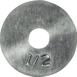 Danco 88577 Faucet Washer, 1/2 in, 1/8 in ID x 3/4 in OD Dia, Rubber, For: Quick-Opening Style Faucets