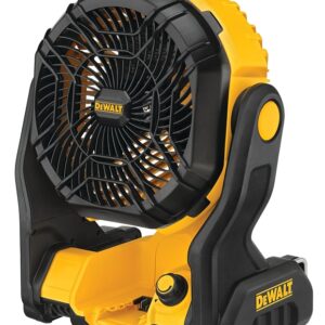 DEWALT 20V MAX Series DCE512B Cordless Jobsite Fan, Tool Only, 20 V, 5 Ah, 650 cfm Air