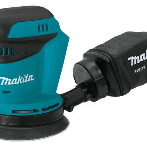 Makita XOB01Z Random Orbit Sander, 5 in Pad/Disc, Hook and Loop Pad/Disc