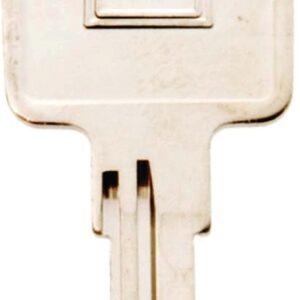 Hy-Ko 11010TM3 Key Blank, Brass, Nickel, For: Trimark Cabinet, House Locks and Padlocks, TM3 Key Number