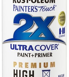 Rust-Oleum 355057 Spray Paint, High-Gloss, Macaw Blue, 12 oz, Can