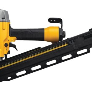 DEWALT DWF83PL Framing Nailer, 64 Magazine, 21 deg Collation, Plastic Strip Collation