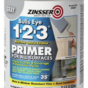 Zinsser 286258 Primer, Gray, 1 qt
