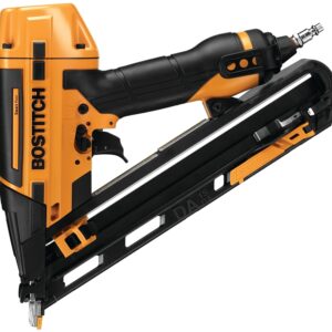 Bostitch BTFP72155 Finish Nailer Kit, 12.8 in L x 3.8 in W x 12.1 in H Dimensions, 100 Magazine, Glue Collation