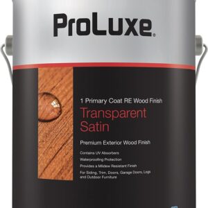 PPG Proluxe Cetol RE SIK41085/01 Wood Finish, Transparent, Teak, Liquid, 1 gal, Can