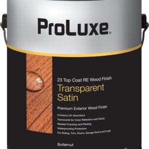 PPG Proluxe Cetol RE SIK43072/01 Wood Finish, Transparent, Butternut, Liquid, 1 gal, Can