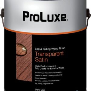 PPG ProLuxe Cetol SIK42009/01 Wood Finish, Satin, Dark Oak, Liquid, 1 gal