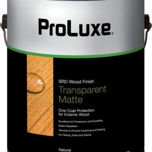 PPG Proluxe Cetol SRD SIK240-078/01 Wood Finish, Transparent, Natural, Liquid, 1 gal, Can