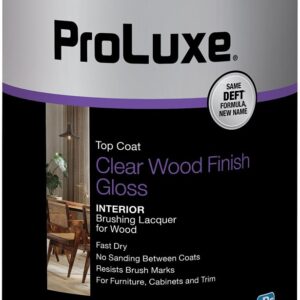 ProLuxe PLX010/04 Lacquer, Gloss, Liquid, Clear, 1 qt