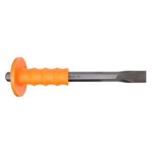 Mayhew 12405 Handguarded Cold Chisel, 1 in Tip, 12 in OAL
