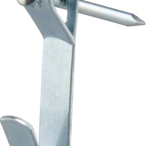 OOK 50051 Conventional Hook, 10 lb, Steel, Zinc