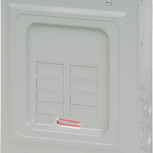 Cutler-Hammer BR Series BR612L125SP Load Center, 125 A, 6-Space, 12-Circuit, Main Lug, NEMA 1 Enclosure, Surface